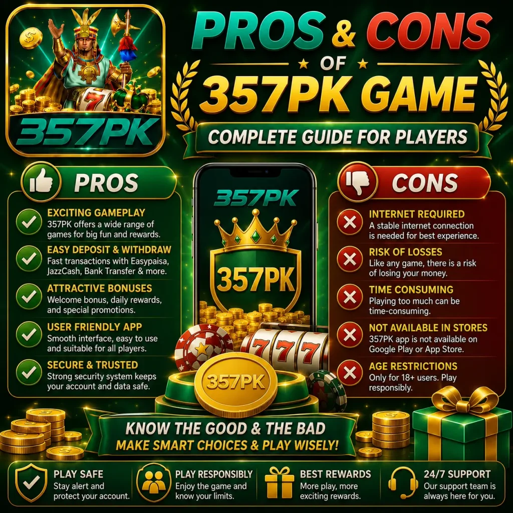Pros and Cons of 357PK Game